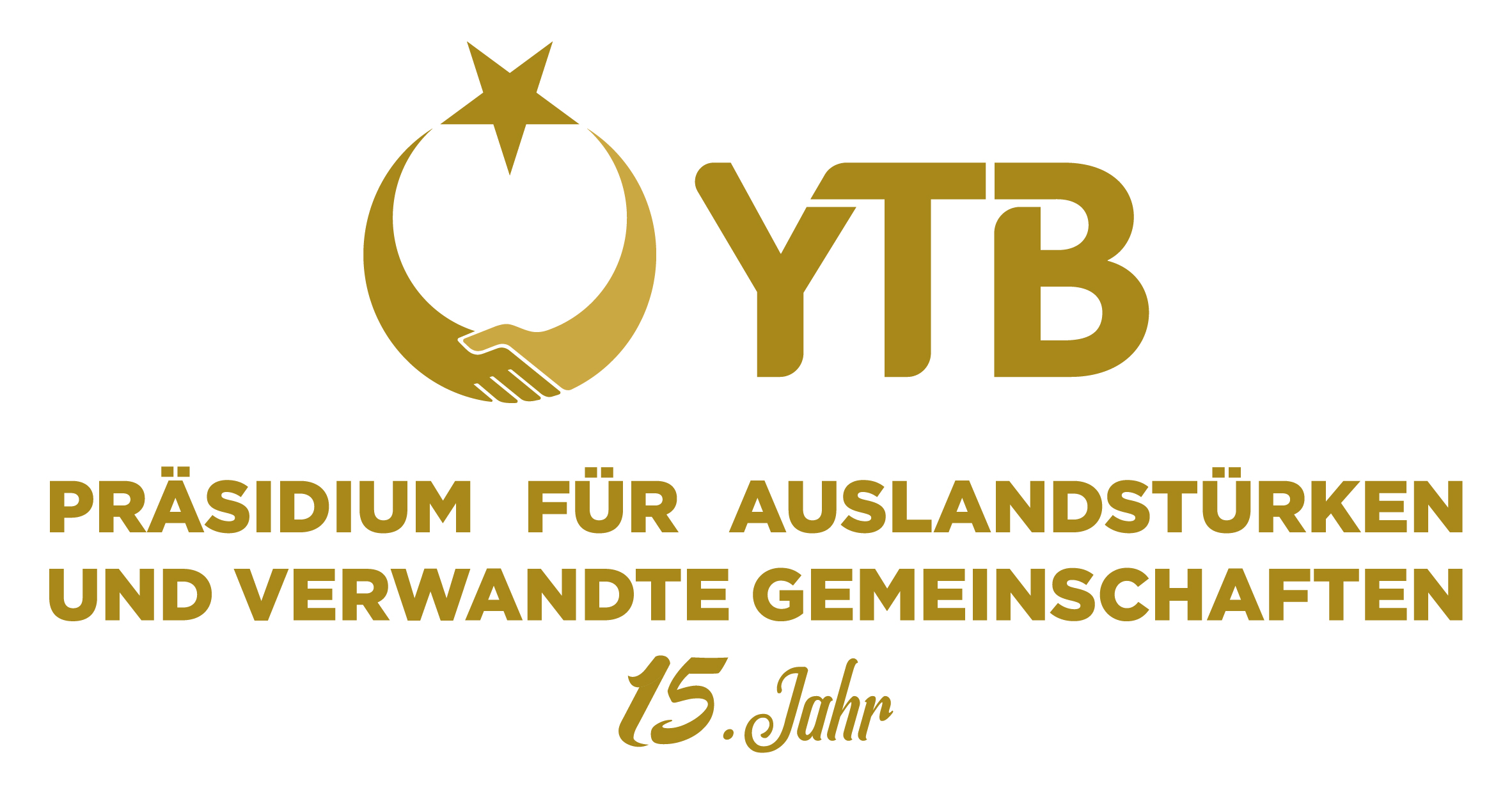YTB 15 YIL YALDIZ ALMANCA LOGO